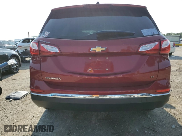 2018 Chevrolet Equinox LT with VIN 2GNAXJEV8J6342094, listed as a Copart auction lot 60083725 with Not provided miles and Salvage title. Bid and sale history available at DreamBid. Image 6.