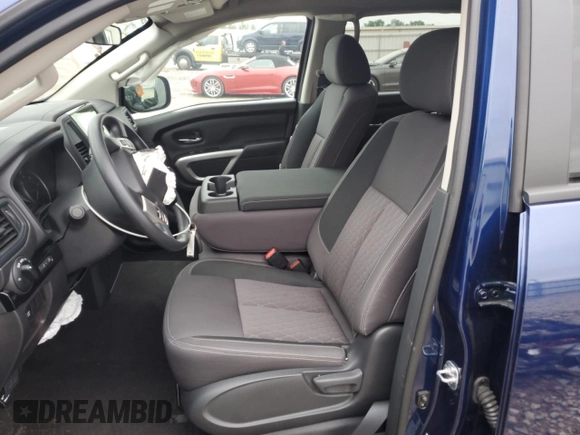 2024 Nissan Titan SV with VIN 1N6AA1EC8RN111919, listed as a Copart auction lot 62330195 with 1,866 mi miles and Salvage title. Bid and sale history available at DreamBid. Image 7.