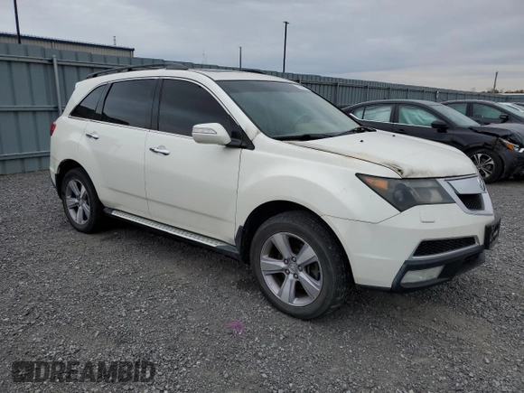 2013 Acura MDX Advance Pkg with VIN 2HNYD2H62DH003568, listed as a Copart auction lot 76693834 with 0 mi miles and Non Repairable. Bid and sale history available at carsss.com. Image 4.