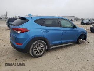 2018 Hyundai Tucson SEL Plus with VIN KM8J33A45JU600159, listed as a Copart auction lot 43227605 with 92,850 mi miles and Salvage Title. Bid and sale history available at carsss.com. Image 3.