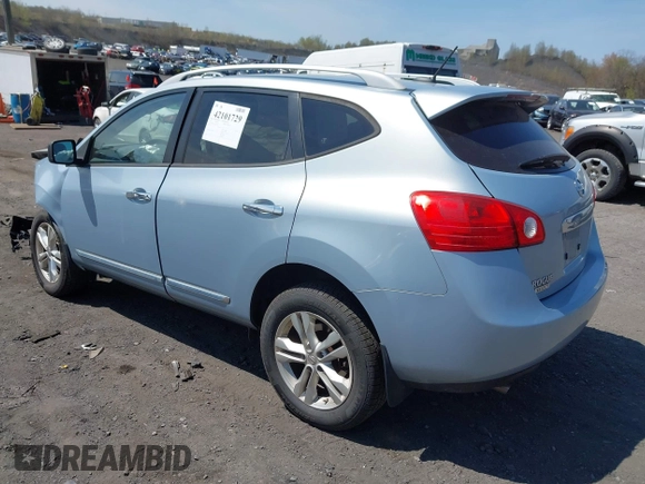 2015 Nissan Rogue S with VIN JN8AS5MV5FW259336, listed as a IAAI auction lot 42101729 with 69,780 mi miles and . Bid and sale history available at DreamBid. Image 3.