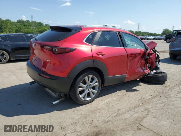 2023 Mazda CX-30 S Select with VIN 3MVDMBBM5PM527216, listed as a Copart auction lot 61572415 with Not provided miles and Salvage title. Bid and sale history available at DreamBid. Image 3.