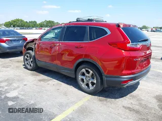 2019 Honda CR-V EX-L with VIN 5J6RW1H85KL006877, listed as a IAAI auction lot 42144665 with 39,833 mi miles. Bid and sale history available at carsss.com. Image 3.