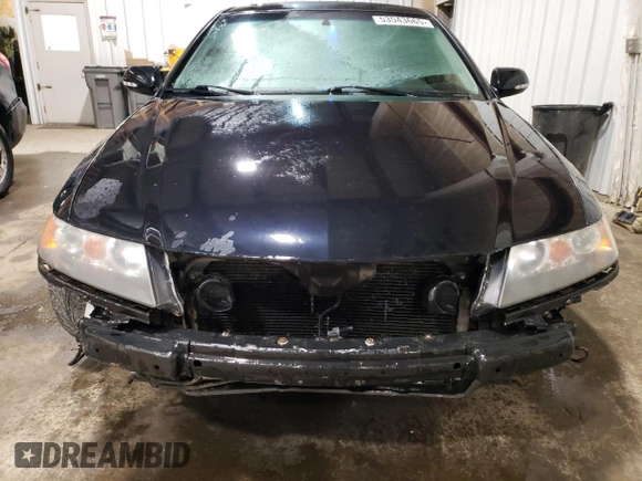2008 Acura TSX with VIN JH4CL96898C011769, listed as a Copart auction lot 53543665 with 205,333 mi miles and Salvage title. Bid and sale history available at DreamBid. Image 5.