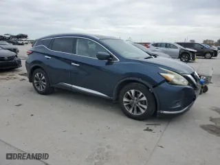 2015 Nissan Murano SL with VIN 5N1AZ2MG6FN289499, listed as a Copart auction lot 88037545 with 170,337 mi miles and Salvage Title. Bid and sale history available at carsss.com. Image 4.