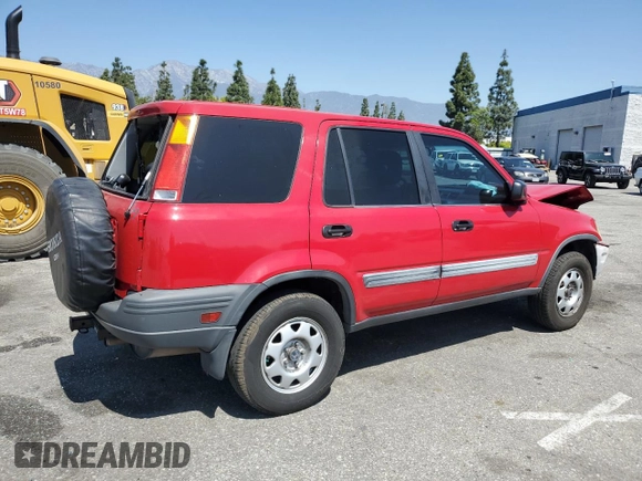 2001 Honda CR-V LX with VIN JHLRD28481S015286, listed as a Copart auction lot 52452615 with 181,830 mi miles and Salvage Title. Bid and sale history available at carsss.com. Image 3.