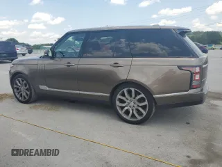 2014 Land Rover Range Rover Supercharged with VIN SALGS2TF7EA162268, listed as a Copart auction lot 57356915 with 101,164 mi miles and Salvage title. Bid and sale history available at DreamBid. Image 2.