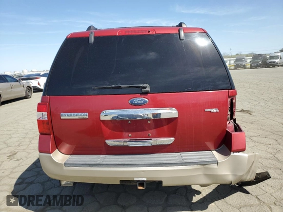 2007 Ford Expedition Eddie Bauer z VIN 1FMFU18587LA39587, wystawiony jako Copart lot #51961305 z przebiegiem 149 206 mil mil oraz Szkoda całkowita • Salvage title. Historia ofert i sprzedaży dostępna na DreamBid. Obrazek 6.
