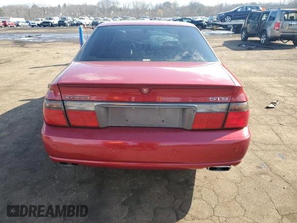 2000 Cadillac Seville Touring STS z VIN 1G6KY5496YU340882, wystawiony jako Copart lot #46866585 z przebiegiem Nie podano mil oraz Szkoda całkowita • Salvage title. Historia ofert i sprzedaży dostępna na DreamBid. Obrazek 6.