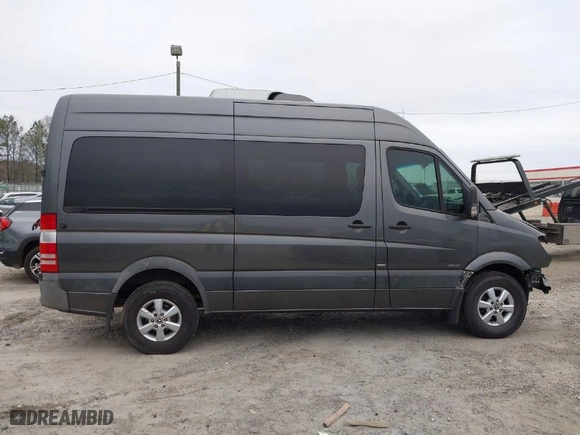 2011 Mercedes-Benz Sprinter Passenger Vans with VIN WDZPE7CC2B5532709, listed as a IAAI auction lot 41192323 with NaN miles. Bid and sale history available at carsss.com. Image 14.