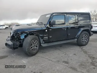 2024 Jeep Wrangler Sahara with VIN 1C4PJXEN2RW109269, listed as a Copart auction lot 47631435 with 21,130 mi miles and Salvage Title. Bid and sale history available at carsss.com. Image 1.