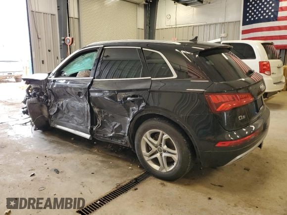 2019 Audi Q5 Premium with VIN WA1ANAFY9K2016496, listed as a Copart auction lot 54860595 with Not provided miles and Clean title. Bid and sale history available at DreamBid. Image 2.
