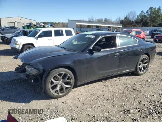 2018 Dodge Charger SXT Plus with VIN 2C3CDXHG6JH176662, listed as a Copart auction lot 48028425 with 132,776 mi miles and Salvage Title. Bid and sale history available at DreamBid. Image 1.