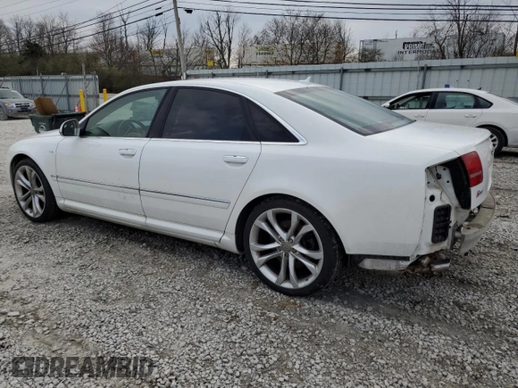 2009 Audi S8 with VIN WAUPN94E79N004277, listed as a Copart auction lot 50964165 with 131,457 mi miles and Salvage Title. Bid and sale history available at DreamBid. Image 2.