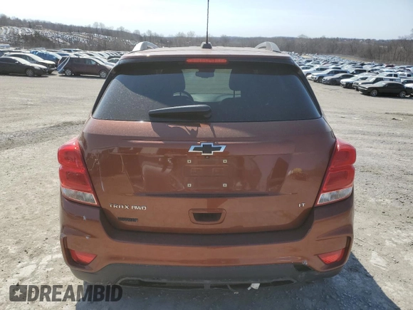 2019 Chevrolet Trax LT with VIN 3GNCJPSB8KL306913, listed as a Copart auction lot 48606655 with 100,038 mi miles and Salvage Title. Bid and sale history available at carsss.com. Image 6.
