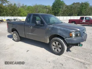 2008 Ford F-150 XL with VIN 1FTRF12228KD61904, listed as a Copart auction lot 52964945 with 167,453 mi miles and Salvage Title. Bid and sale history available at carsss.com. Image 4.