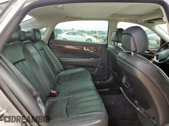 2012 Hyundai Equus Signature с VIN KMHGH4JH3CU051634, выставлен на аукционе Copart как лот 64385195 с пробегом 133 692 миль миль и Чистый • Clean title. История ставок и продаж доступна на DreamBid. Изображение 10.