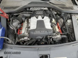 2014 Audi A8 3.0T with VIN WAURGAFDXEN009752, listed as a Copart auction lot 54541165 with 118,687 mi miles and Clean Title. Bid and sale history available at DreamBid. Image 11.