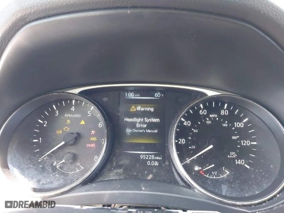 2016 Nissan Rogue SV with VIN JN8AT2MT6GW012855, listed as a IAAI auction lot 41866507 with 95,228 mi miles. Bid and sale history available at carsss.com. Image 7.