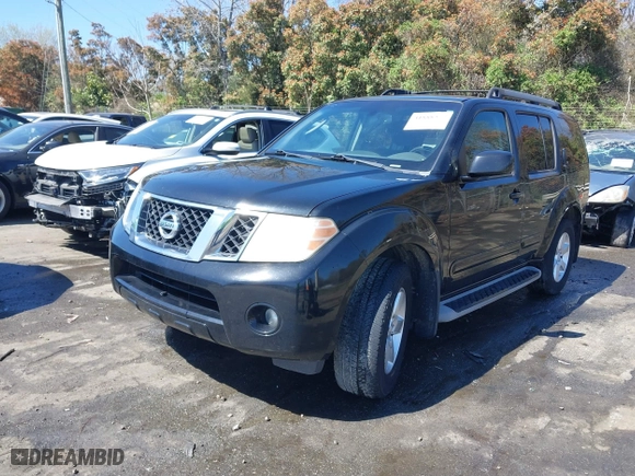 2011 Nissan Pathfinder SV with VIN 5N1AR1NN7BC609216, listed as a IAAI auction lot 41888357 with 226,214 mi miles. Bid and sale history available at carsss.com. Image 2.
