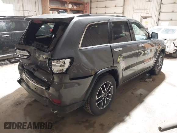 2021 Jeep Grand Cherokee Limited z VIN 1C4RJFBG7MC645198, wystawiony jako IAAI lot #41829331 z przebiegiem 62 838 mil mil oraz . Historia ofert i sprzedaży dostępna na DreamBid. Obrazek 4.