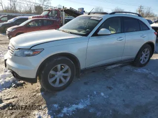 2004 Infiniti FX35 with VIN JNRAS08W84X211340, listed as a Copart auction lot 88247085 with 101,119 mi miles and Salvage Title. Bid and sale history available at carsss.com. Image 1.