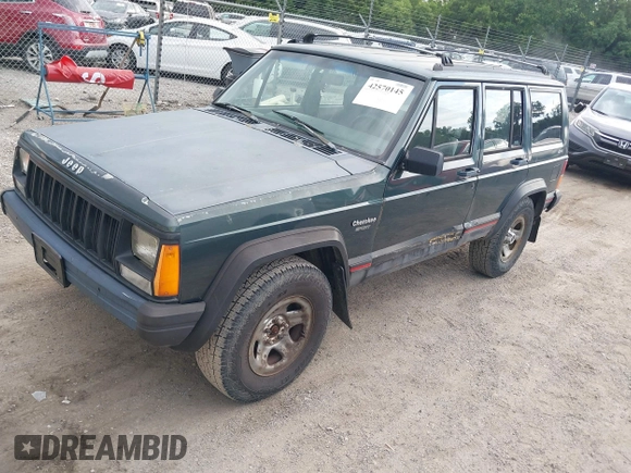 1993 Jeep Cherokee Sport with VIN 1J4FJ68S2PL622716, listed as a IAAI auction lot 42570145 with 183,159 mi miles and . Bid and sale history available at DreamBid. Image 2.