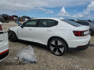 2024 Polestar 2 with VIN YSMFE3KA1RL238670, listed as a Copart auction lot 46633745 with 3,980 mi miles and Salvage Title. Bid and sale history available at carsss.com. Image 2.