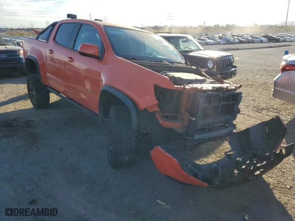 2021 Chevrolet Colorado 4WD ZR2 with VIN 1GCGTEEN6M1115225, listed as a Copart auction lot 88292645 with 56,178 mi miles and Salvage Title. Bid and sale history available at carsss.com. Image 4.