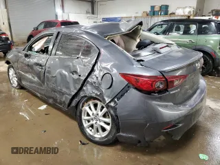 2015 Mazda 3 i Touring with VIN 3MZBM1V72FM166757, listed as a Copart auction lot 44313975 with 129,757 mi miles and Non Repairable. Bid and sale history available at DreamBid. Image 2.