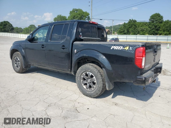2017 Nissan Frontier Pro-4X with VIN 1N6DD0EV4HN754380, listed as a Copart auction lot 58810955 with 95,325 mi miles and Salvage title. Bid and sale history available at DreamBid. Image 2.