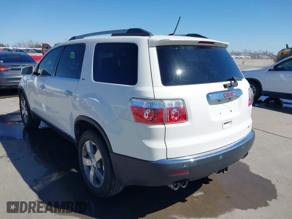 2011 GMC Acadia SLT1 with VIN 1GKKRRED3BJ204582, listed as a IAAI auction lot 41699527 with 89,651 mi miles. Bid and sale history available at carsss.com. Image 3.