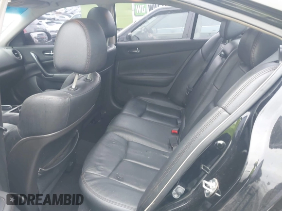 2012 Nissan Maxima SV with VIN 1N4AA5AP3CC830216, listed as a IAAI auction lot 41458598 with 188,239 mi miles and . Bid and sale history available at DreamBid. Image 8.