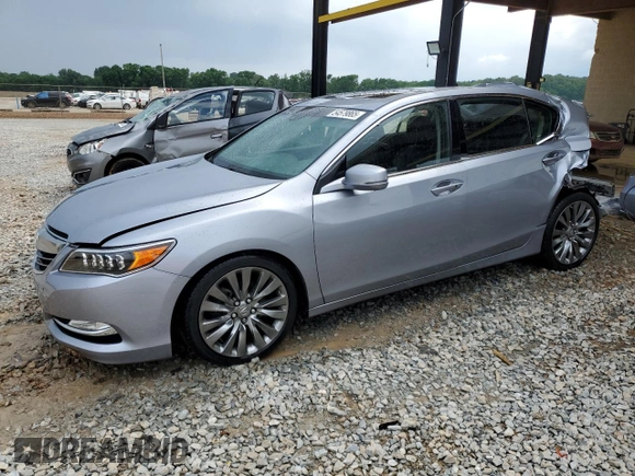 2016 Acura RLX Technology with VIN JH4KC1F52GC000307, listed as a Copart auction lot 54579865 with 61,687 mi miles and Salvage title. Bid and sale history available at DreamBid. Image 1.