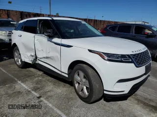 2023 Land Rover Range Rover Velar S with VIN SALYJ2EXXPA350668, listed as a Copart auction lot 50573235 with 20,216 mi miles and Salvage title. Bid and sale history available at DreamBid. Image 4.
