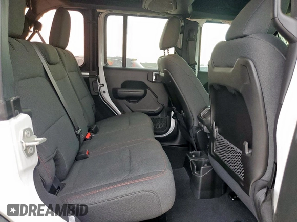 2024 Jeep Wrangler Rubicon with VIN 1C4PJXFG2RW266901, listed as a Copart auction lot 60641445 with 3,908 mi miles and Salvage title. Bid and sale history available at DreamBid. Image 11.