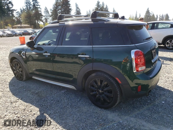 2019 MINI Countryman Cooper S with VIN WMZYT5C58K3E63278, listed as a Copart auction lot 53821525 with 62,897 mi miles and Salvage Title. Bid and sale history available at carsss.com. Image 2.