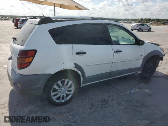 2003 Pontiac Vibe with VIN 5Y2SL62863Z408962, listed as a Copart auction lot 64910084 with 262,228 mi miles and Salvage Title. Bid and sale history available at carsss.com. Image 3.