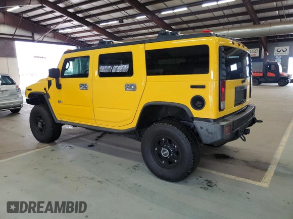 2006 Hummer H2 with VIN 5GRGN23UX6H110928, listed as a Copart auction lot 54220815 with 181,646 mi miles and Salvage Title. Bid and sale history available at carsss.com. Image 2.