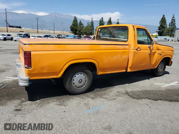 1980 Ford F-150 with VIN F15ERJD0653, listed as a Copart auction lot 52750765 with 27,691 mi miles and Salvage title. Bid and sale history available at DreamBid. Image 3.