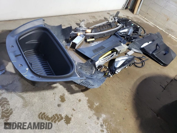 2021 Tesla Model Y Performance with VIN 5YJYGDEF2MF134700, listed as a Copart auction lot 56325685 with 66,730 mi miles and Salvage Title. Bid and sale history available at DreamBid. Image 13.