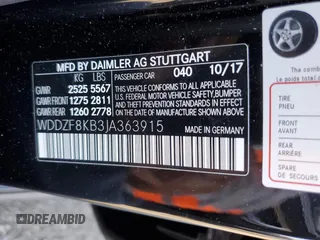 2018 Mercedes-Benz E-Class AMG E 63 S with VIN WDDZF8KB3JA363915, listed as a Copart auction lot 69829654 with 19,485 mi miles and Salvage Title. Bid and sale history available at carsss.com. Image 14.
