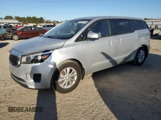 2017 Kia Sedona L with VIN KNDMA5C19H6285001, listed as a Copart auction lot 85495734 with 110,211 mi miles and Salvage Title. Bid and sale history available at carsss.com. Image 1.