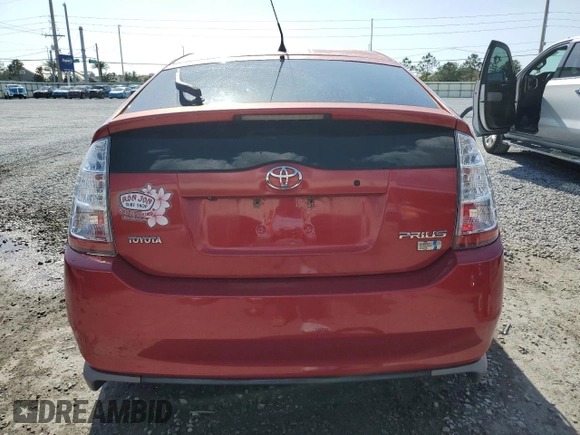 2008 Toyota Prius with VIN JTDKB20U387702351, listed as a Copart auction lot 52797305 with Not Provided miles and Salvage Title. Bid and sale history available at carsss.com. Image 6.