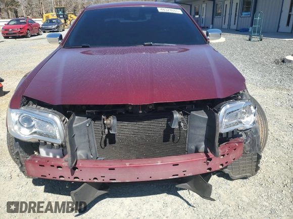 2016 Chrysler 300 with VIN 2C3CCAEG8GH328597, listed as a Copart auction lot 48324665 with 152,486 mi miles and Salvage Title. Bid and sale history available at carsss.com. Image 5.