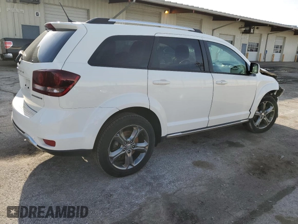 2017 Dodge Journey Crossroad Plus with VIN 3C4PDDGG2HT540784, listed as a Copart auction lot 49338505 with 189,465 mi miles and Salvage title. Bid and sale history available at DreamBid. Image 3.