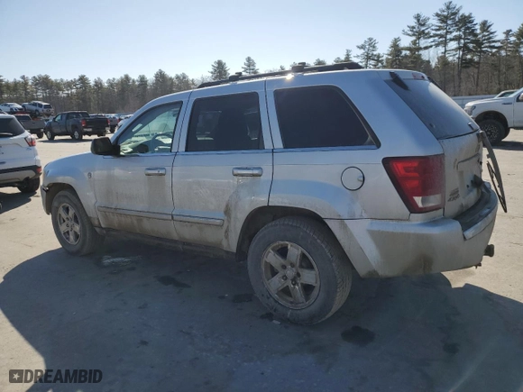 2005 Jeep Grand Cherokee Limited with VIN 1J4HR58N65C668214, listed as a Copart auction lot 48483615 with 189,109 mi miles and Salvage Title. Bid and sale history available at carsss.com. Image 2.