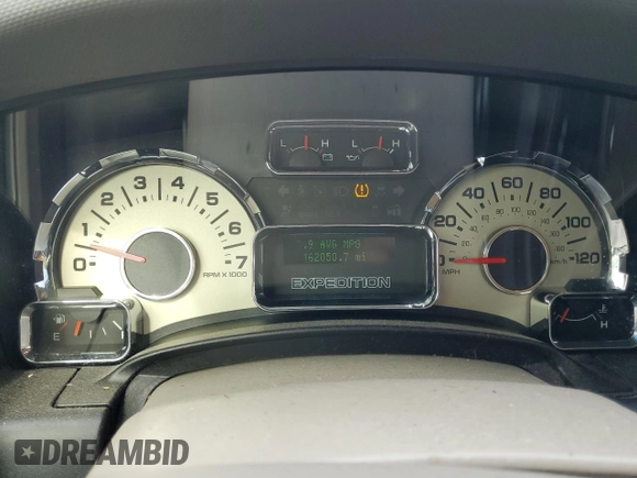 2012 Ford Expedition Max Limited с VIN 1FMJK1K54CEF17382, выставлен на аукционе Copart как лот 53258805 с пробегом 162 050 миль миль и Списание • Salvage title. История ставок и продаж доступна на DreamBid. Изображение 9.