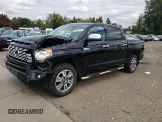 2015 Toyota Tundra 4WD Truck Platinum with VIN 5TFAY5F17FX473582, listed as a Copart auction lot 65268184 with 126,450 mi miles and Salvage Title. Bid and sale history available at carsss.com. Image 1.
