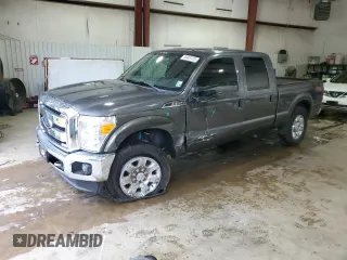 2015 Ford Super Duty F-250 SRW Lariat with VIN 1FT7W2B6XFEC51422, listed as a Copart auction lot 50437375 with 110,840 mi miles and Salvage Title. Bid and sale history available at carsss.com. Image 1.